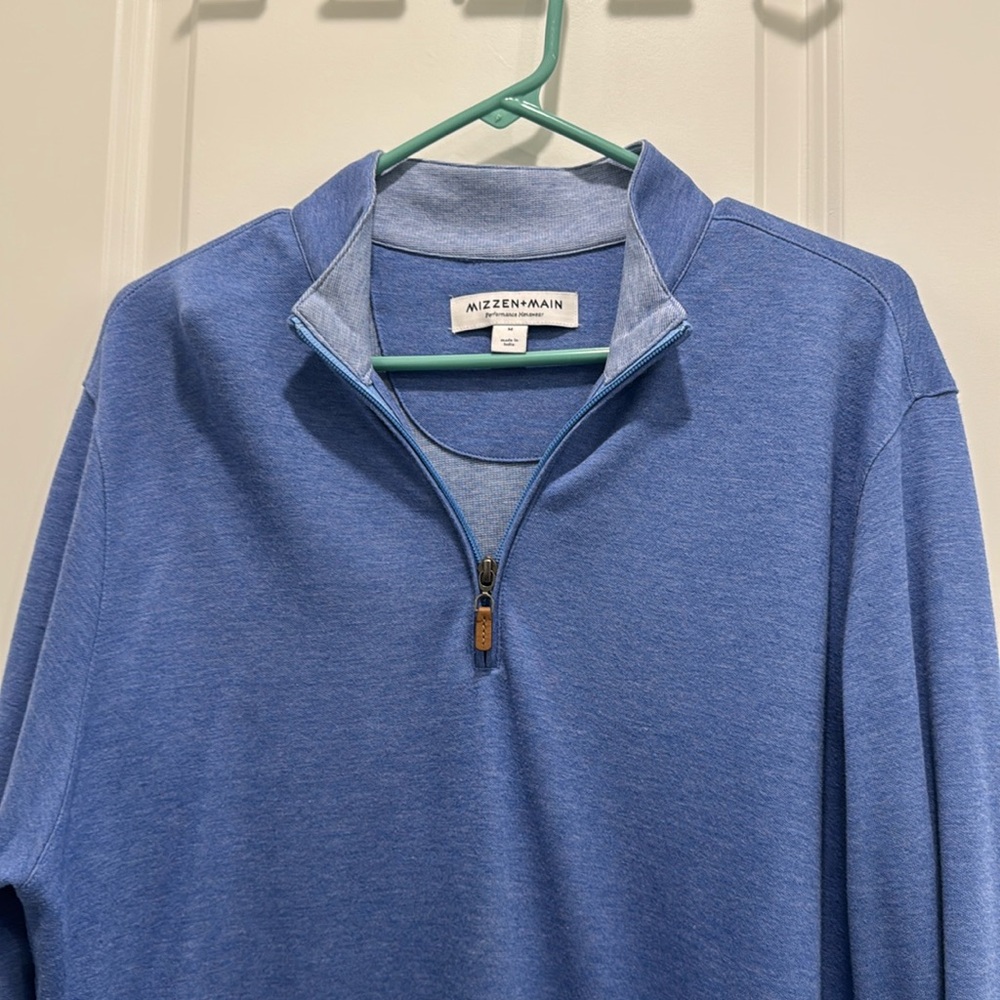 Mizzen+Main 1/4 Zip Sweater